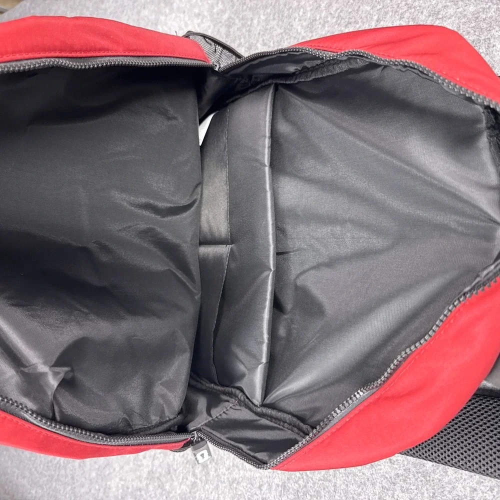 FIFA Backpack World Cup 26 Canada Red Geometric Graphic Official Merchandise NWT